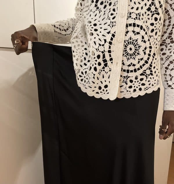 jupe an satin , jupe longue , jupe satiné grande taille. curvy