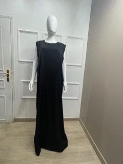 ensemble grande taille tall sous abaya et kimono blanc