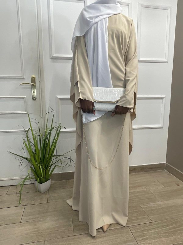 abaya papillon grande taille tall 1m80