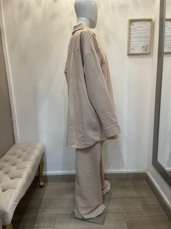 ensemble pantalon pull oversize t shirt grande taille tall 1m85 , 1m90 mastour class chic robe pull long