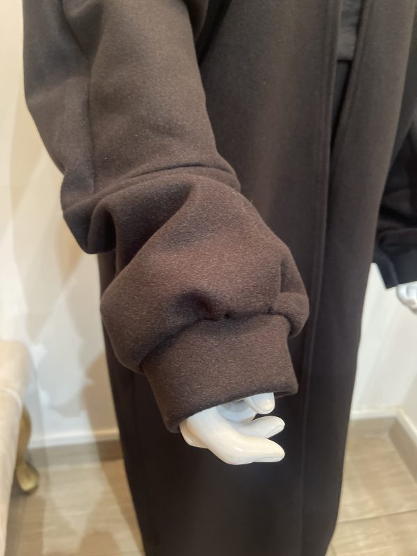 Long manteau tall, femme grande