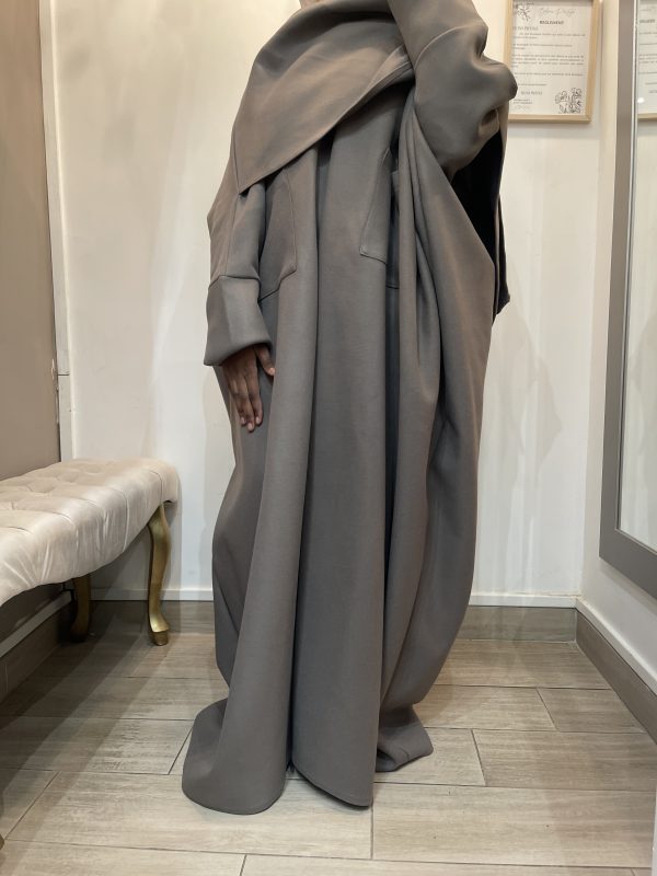 manteau long grand taille tall laine , mastour