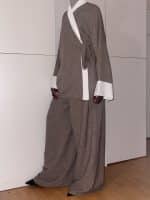 ensemble grande taille femme élégante vêtement grande taille femme tall 1m80 1m90 ensemble pantalon ample grande taille tenue mastour grande taille chic ensemble kimono femme grande taille tenue longue grande taille femme ensemble 2 pièces grande taille moderne outfit grande taille femme voilée vêtements grande taille modest fashion ensemble habillé grande taille tall
