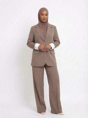 Tall- Blazer grande taille Tall & curvy jusqu'à 1m90 - Taupe