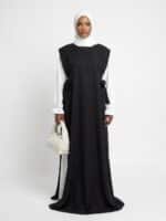 abaya tall curvy modesfashion mastour long ample grande longeur , 1m80 , abaya grande taille tall