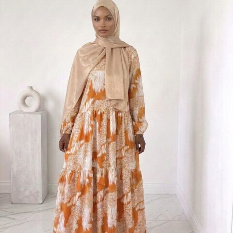 Confection - Longue Robe ample imprimé – Spécial Tall jusqu’à 1m85
