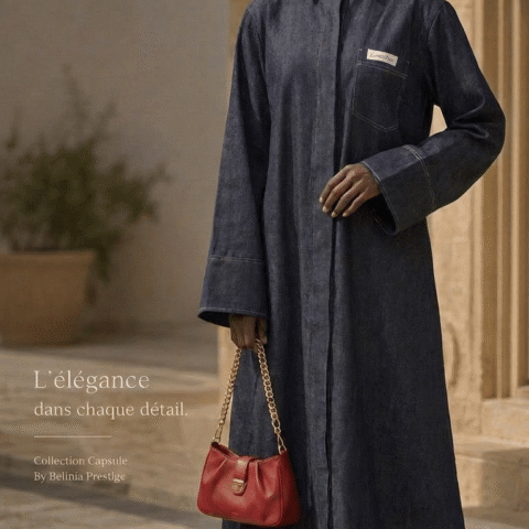 Confection tall longue vest en jean Tall OXALA jusq'à 1m90